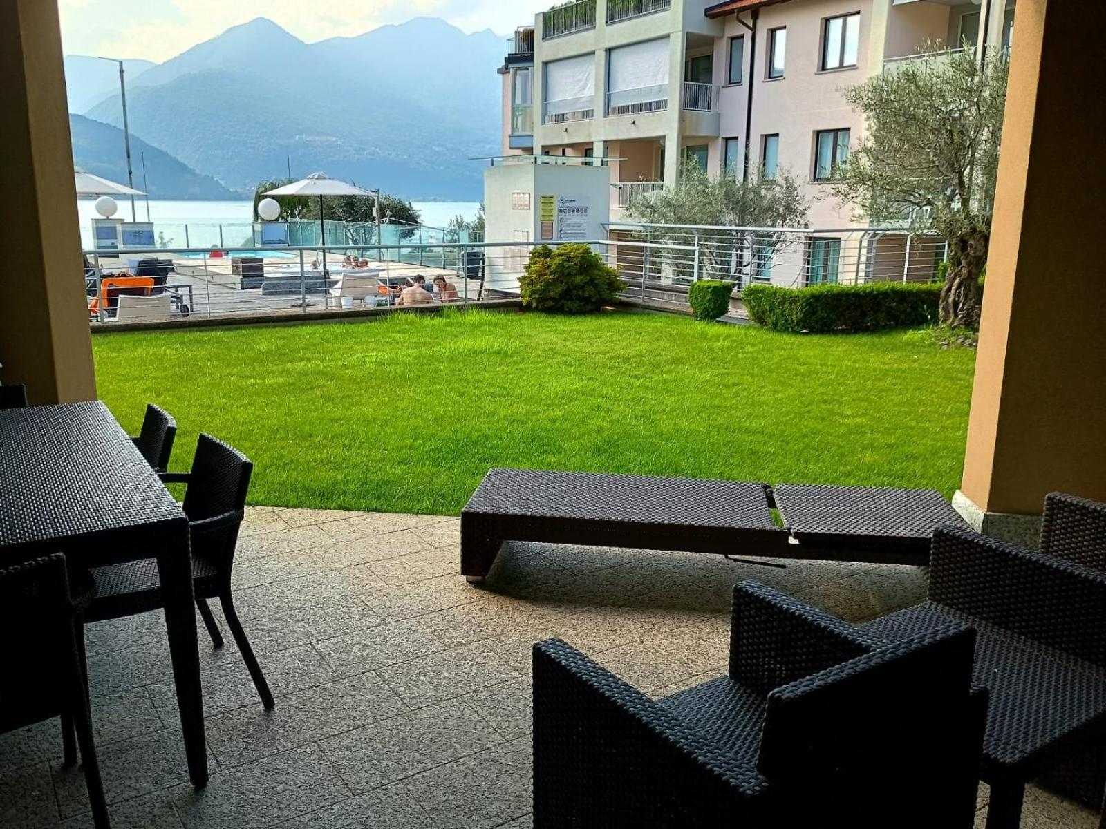 Golfo Gabella Lake Resort Maccagno Esterno foto